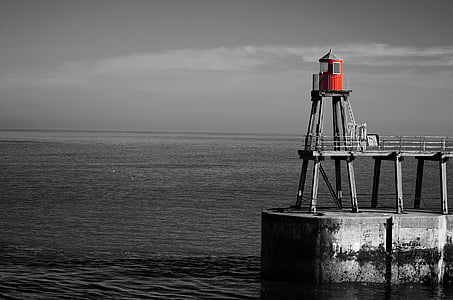 lighthouse near water thumbnail