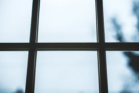 white wooden framed glass window thumbnail