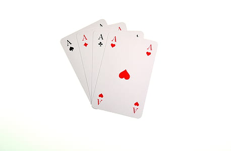 four Aces playing cards thumbnail