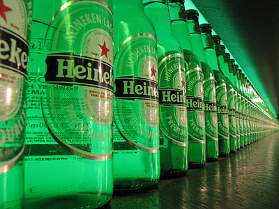 Heineken glass bottle lot thumbnail