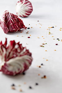 sliced red and white spices thumbnail