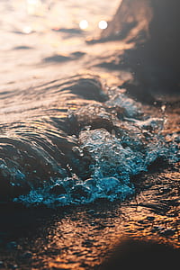 shallow focus photography of body of water thumbnail