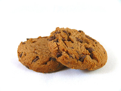 close up photo of two chocolate cookies thumbnail