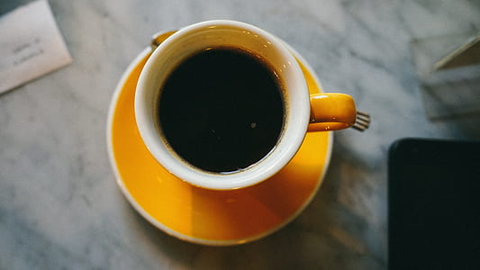 black coffee inside coffee mug thumbnail