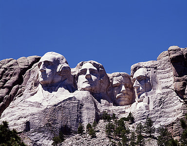 low angle photography of Mt. Rushmore, California thumbnail
