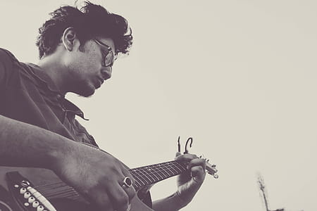black-and-white, man, person, people thumbnail