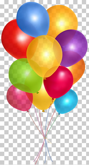 Balloon , Transparent Multicolor Balloons , assorted-color balloons illustration PNG clipart