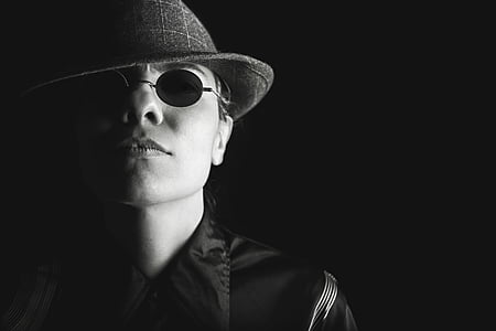 man wearing gray fedora hat thumbnail
