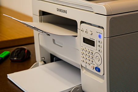 photo of white Samsung multi-function printer thumbnail
