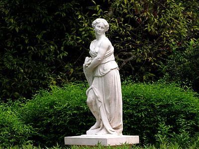 woman wearing dress statue thumbnail