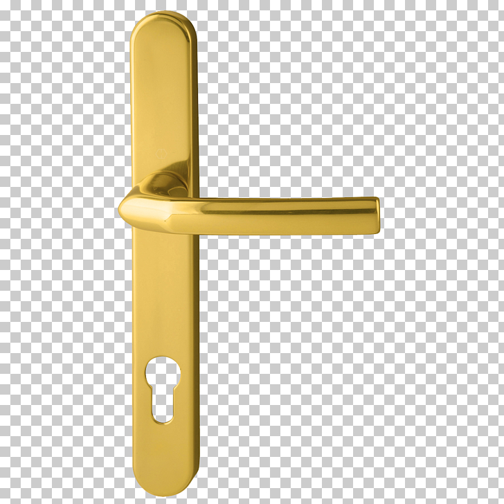 Door Handle Sliding Glass Door Lock Brass Png Clipart Free