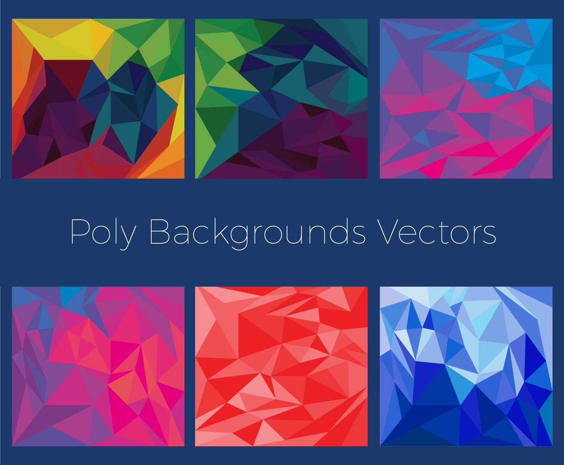 Free Poly Vector Background Pack ai file