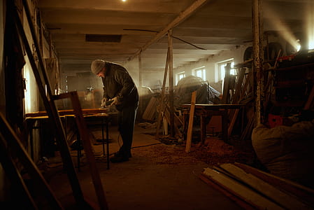 light, man, person, dust thumbnail