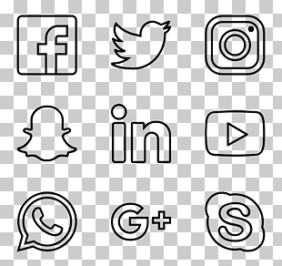 Computer Icons Encapsulated PostScript, social media icons PNG clipart