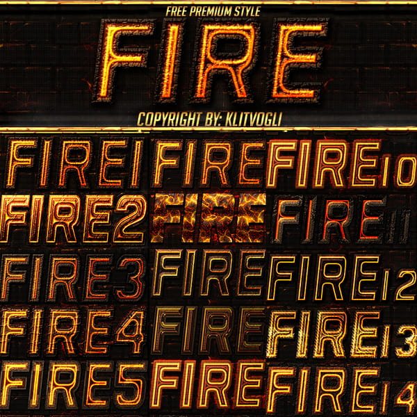 Free ultra fire style psd file