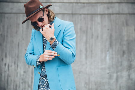 Man In Fashionable Jacket Photo thumbnail
