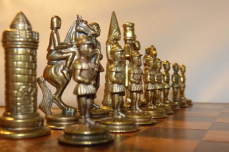 row of chess piece thumbnail