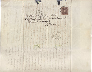 letter, rare, volterra, old, map, stamp thumbnail