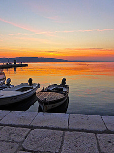 two boats beside concrete surface thumbnail
