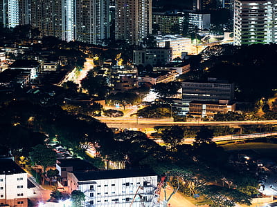bird's-eye view photo of high-rise building thumbnail