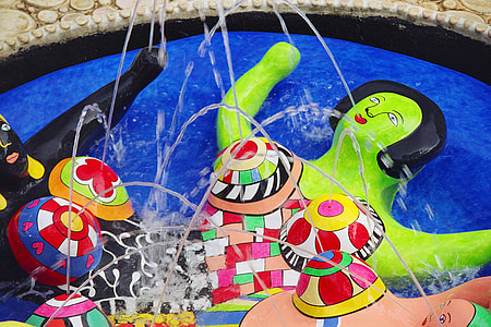 assorted swim rings on pool thumbnail