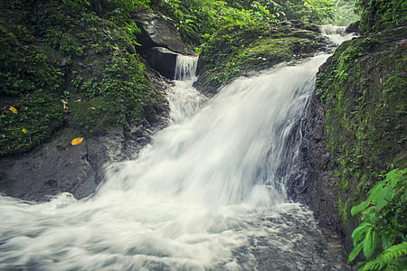 Time Lapse Photo of Waterfalls thumbnail