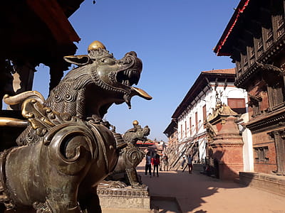 Bhaktapur Durbar Square is the plaza in front of the royal palace of the old Bhaktapur Kingdom. It is a UNESCO World Heritage Site. thumbnail