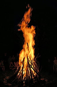 bonfire vector art thumbnail