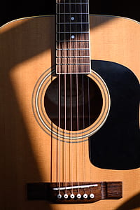 brown guitar soundhole thumbnail