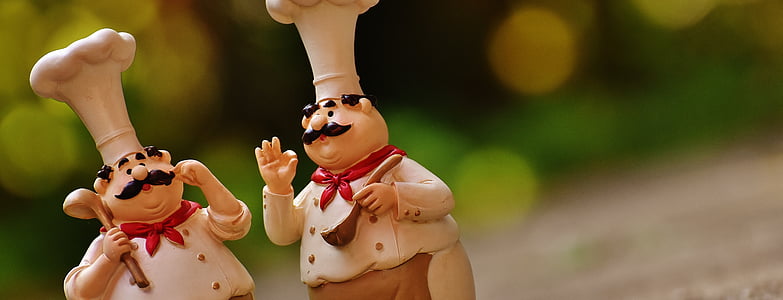 two chef figures on floor thumbnail