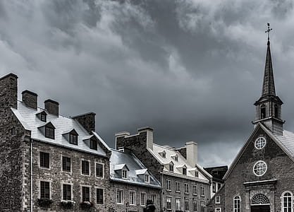 gray and white concrete building thumbnail
