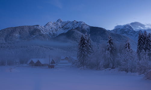 snow-covered mountains thumbnail