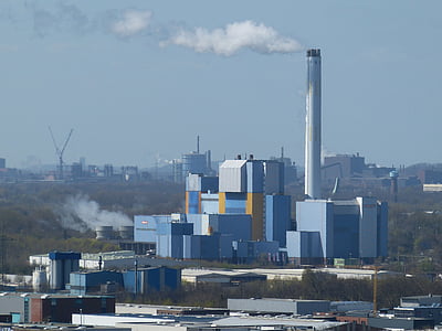 birds eye photography of factory building thumbnail