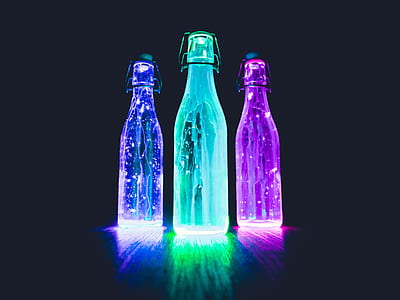 cold, light, art, night thumbnail
