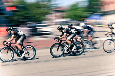 time lapse photography of bikers thumbnail
