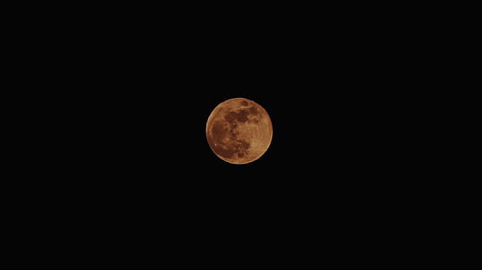 full moon during night thumbnail