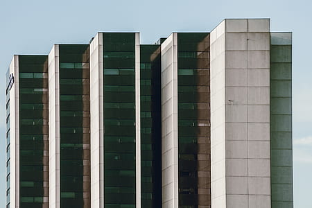 green mirrored buildings thumbnail