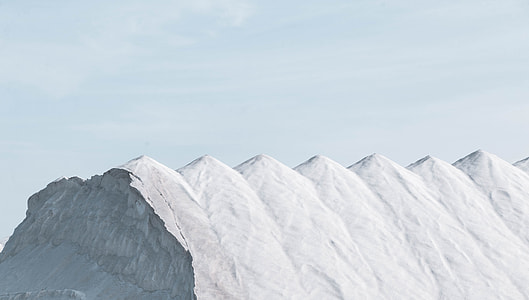 mountain covered with snow during daytime thumbnail