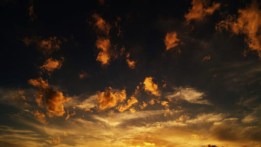 dawn, sky, clouds, dusk thumbnail