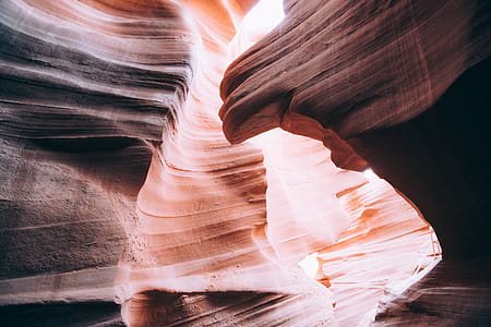 Inside Antelope canyon in Arizona in the day time thumbnail