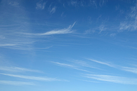 sky covered with cirrus clouds thumbnail