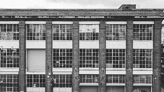 grayscale photo of building thumbnail