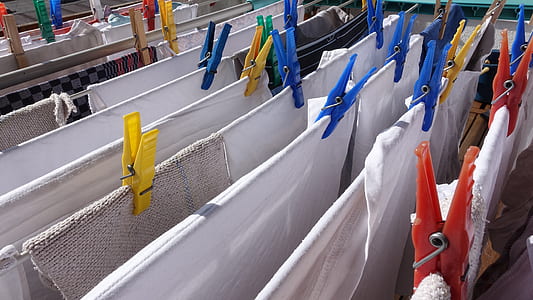 assorted-color hanging textiles thumbnail