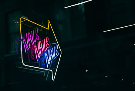 Neon, neion, nails, sign thumbnail