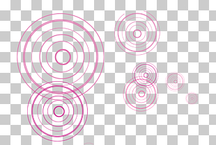 Spiral Circle Pattern, Floating circle, pink circles PNG clipart