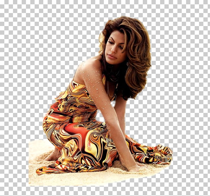 Eva Mendes Hairstyle Model Female Celebrity Model Png Clipart