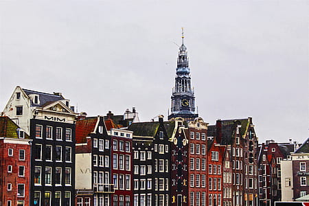 photo of assorted-color buildings during daytime thumbnail