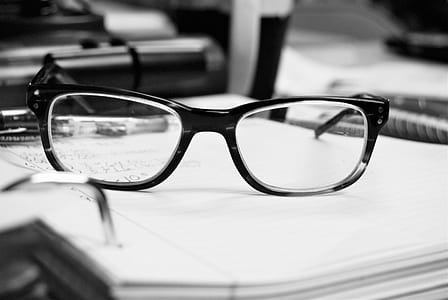 grayscale photo frame eyeglasses thumbnail