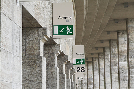 Ausgang Exit sign thumbnail