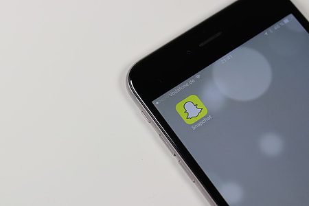 Snapchat application screengrab thumbnail